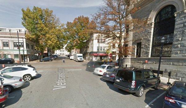 Septa Media Trolley Veteran's Square Stop (photo from online maps program)