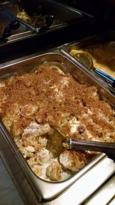 Cauliflower w sour cream and bread crumbs