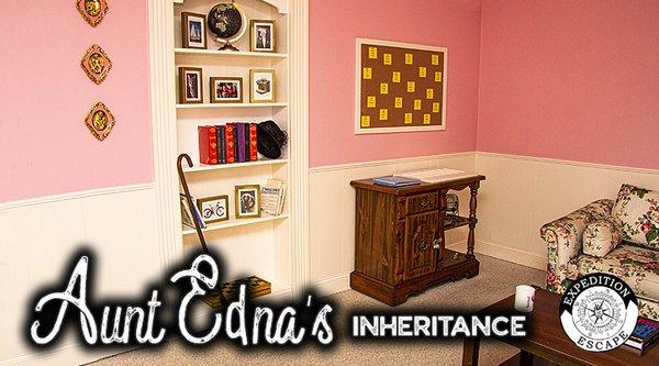 Aunt Edna's Inheritance Escape Room Learn more at: https://expeditionescape.com/escape-room-king-of-prussia-pa/aunt-ednas-inheritance-escap