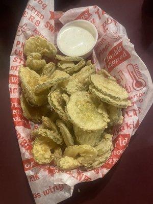 Fried pickles #bhamfoodguy