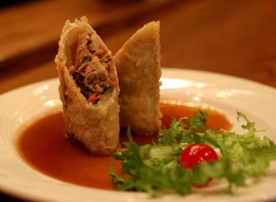 Duck spring roll