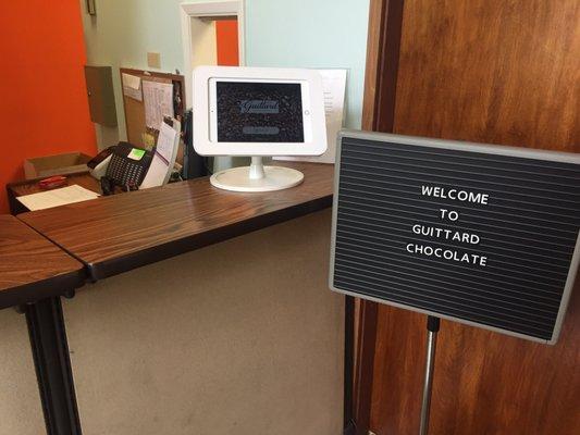 Front desk / Reception area