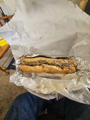 12" cheesesteak