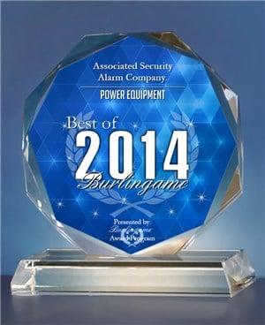 2014 Best of Burlingame Awards for Power Equipment