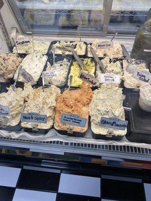 Big cream cheese selection!