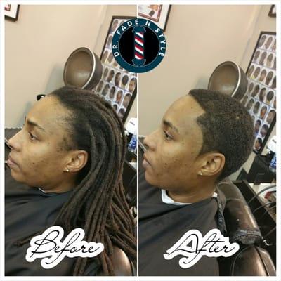 Transformation with clipper magic by Antjuan.... Log on to antjuanthebarber.genbook.com today.