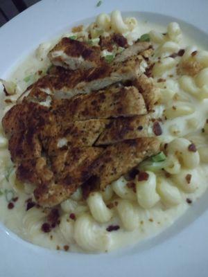 Mac & cheese with chicken