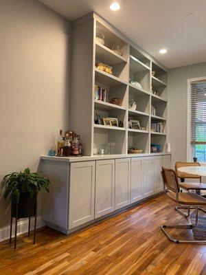 Custom built-in cabinetry