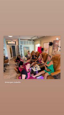 Experience a pedicure at Nailtini