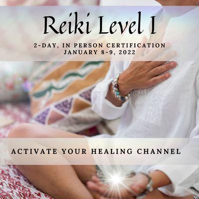 Open up your spiritual senses by learning the gentle yet powerful system of Reiki energy healing.