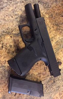 My new Glock G43. Thanks Kevin Clark for the excellent service and support!