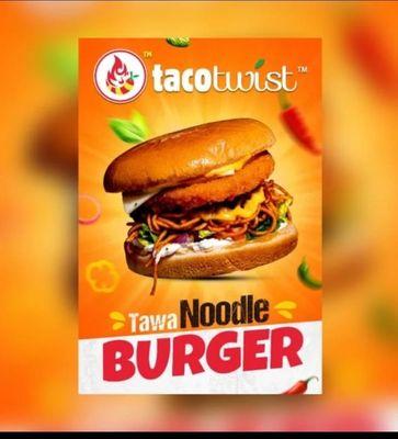 Tawa Noodle Burger