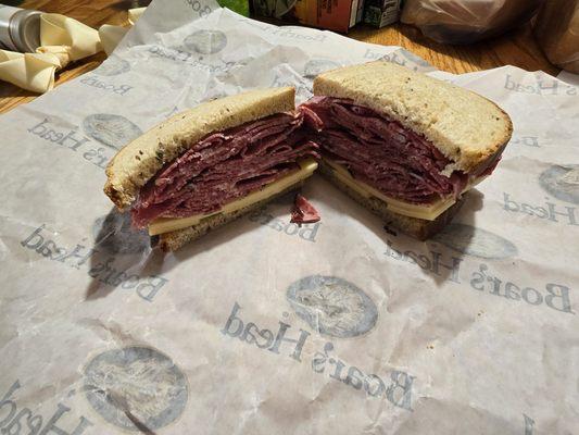 pastrami on rye