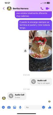 Cake call