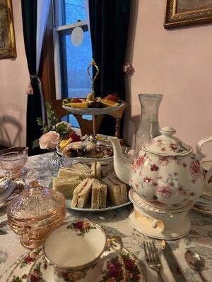 High tea