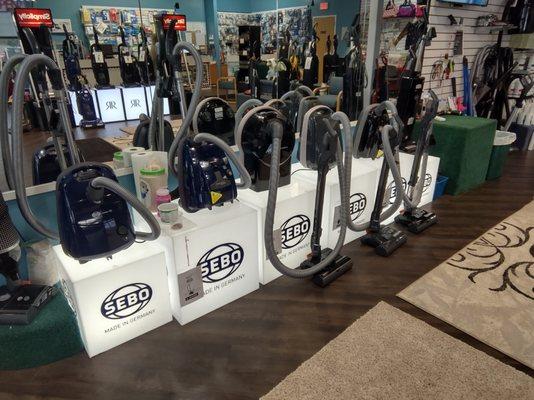 Sebo vacuum cleaners