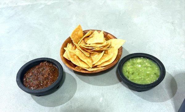 Chips and salsas