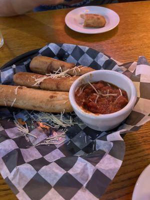 Cheese stuffed breadsticks!