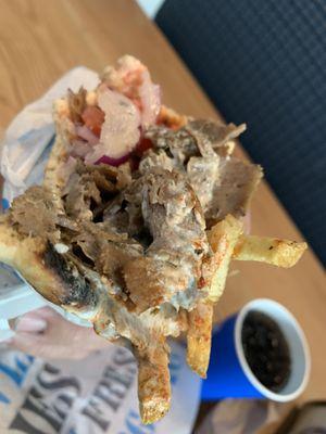 Beef and Lamb Gyro Pita