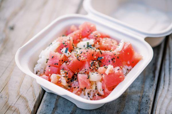 Hawaiian Style Poke Bowl