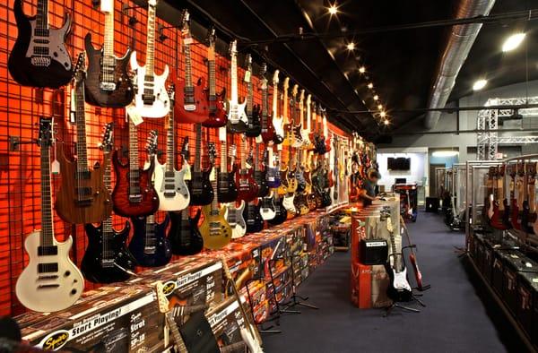 Vast Guitar Selection