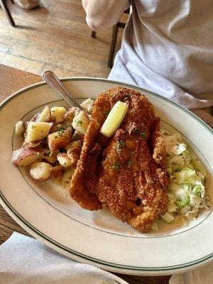 Pork schnitzel