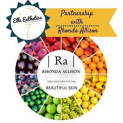 Proudly using Rhonda Allison products.