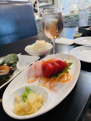 Sashimi lunch