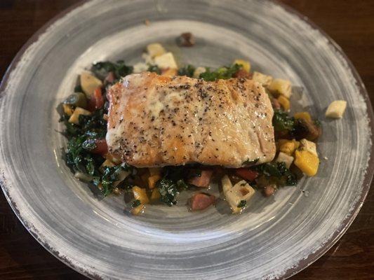 Brown Butter Roasted Salmon Plate