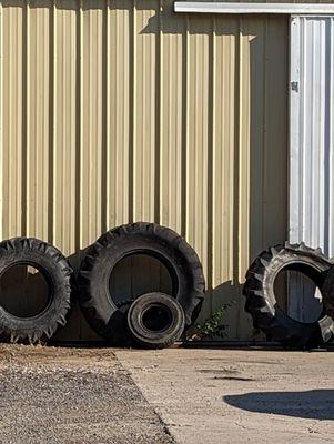 My four new tires...