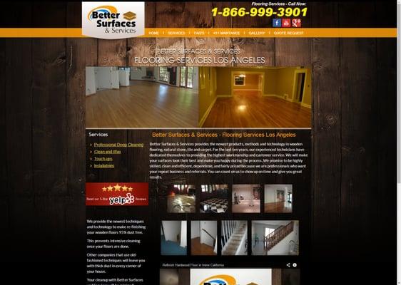 Better Surfaces website