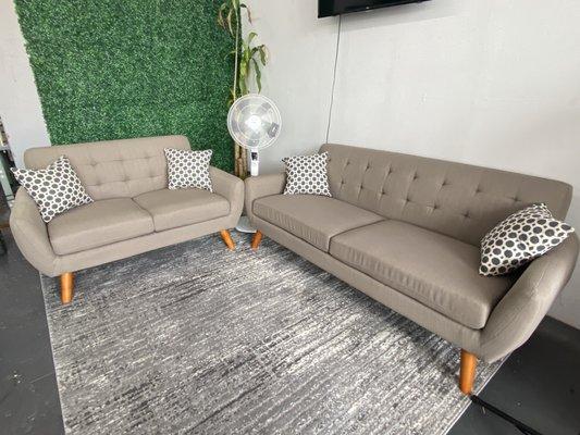 Mid century modern couch