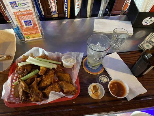 Wings! Ask for the neighbors sauce - (insider tip)