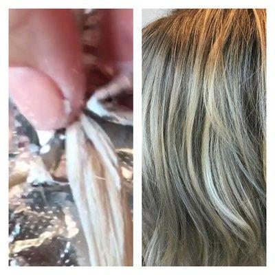 Foil, color melt- and balayage ..