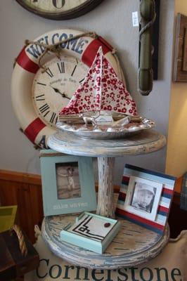 Lake Geneva and nautical decor.