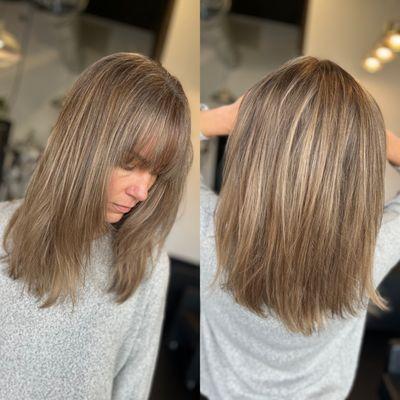 Highlight+Light and Haircut by Sarah