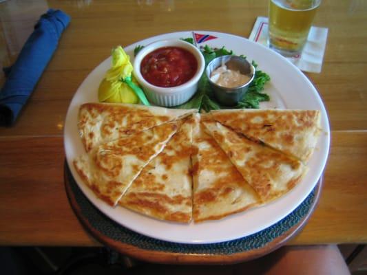 Lobster quesadilla