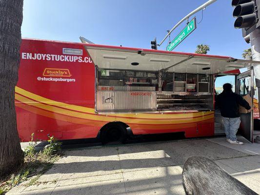 I think vendors/ food trucks set up every Friday evening