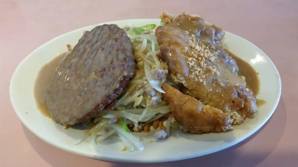 Egg Foo Young, Chicken Chow Mein, Almond Chicken for $5.95