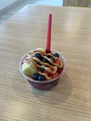 This is the PB swizzle- acia bowl. They also have pitaya bowls available