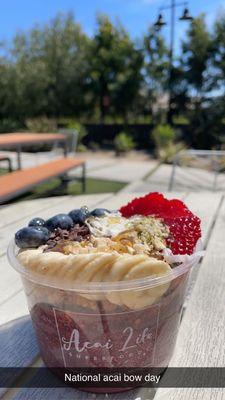 My Go 2 place for National acai day !