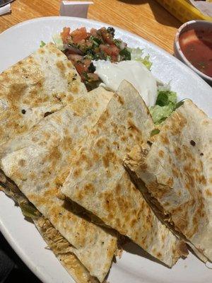 Chicken Quesadilla Mexicana