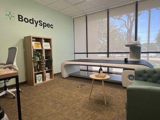 BodySpec Dallas DEXA room