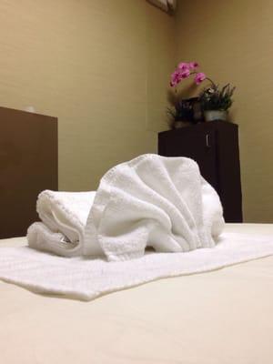 Pretty towel