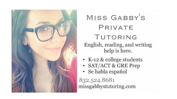 Miss Gabby's Private Tutoring