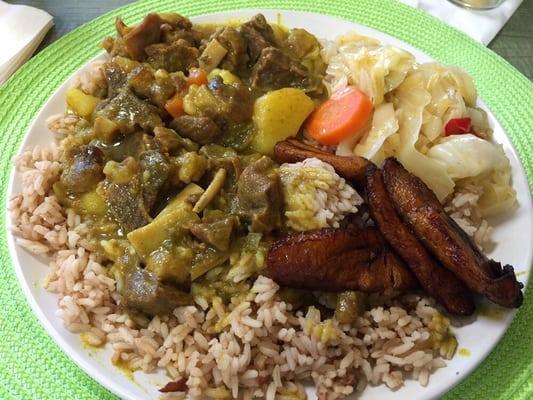 Large Curry Goat....