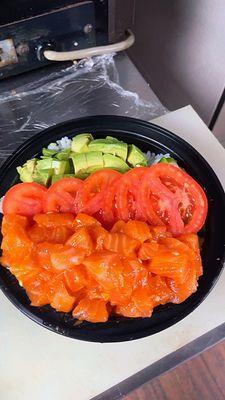 Salmon Hawaiian Poke Bowl