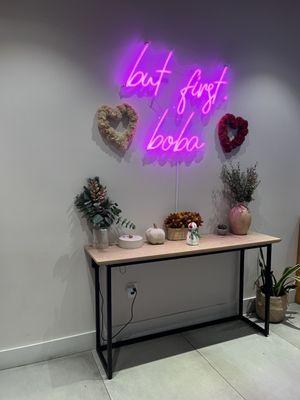 Cute display wall