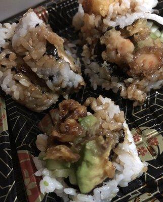 "Shrimp tempura roll"