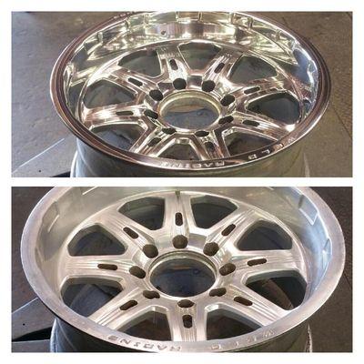 Polished Before and After